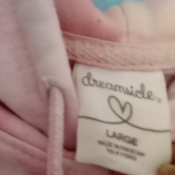 Tie dye hoodie sweatshirt - Picture 4 of 6